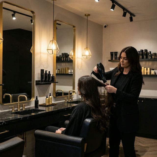 Hair styling and makeup studio in Jaipur